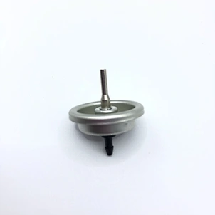 Butane gas refill valve