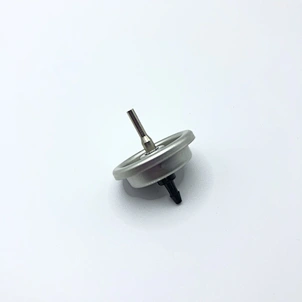 Butane gas refill valve
